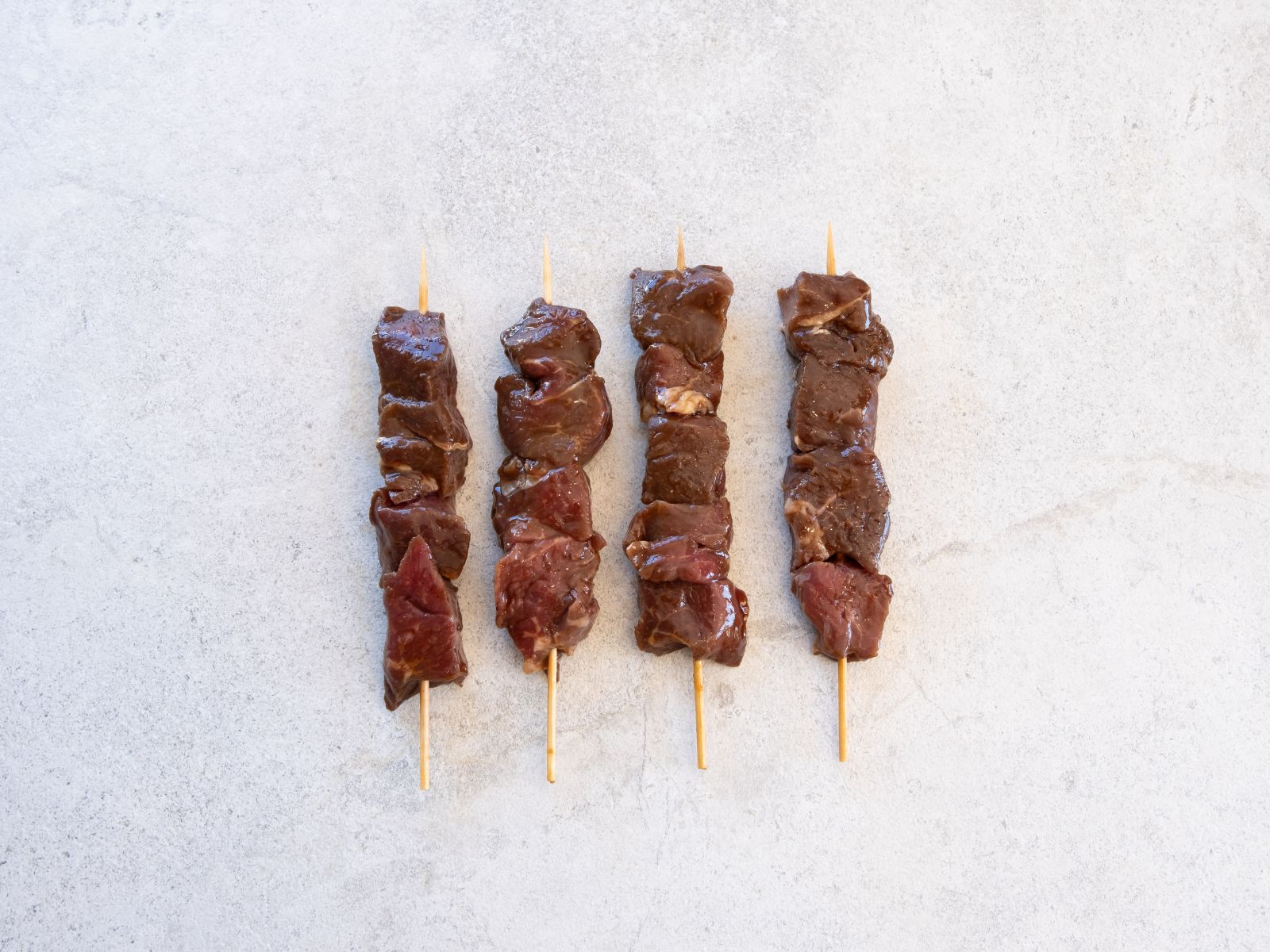 Angus Beef Kebabs with Pepper & Me 'Rock Out With Your Wok Out'