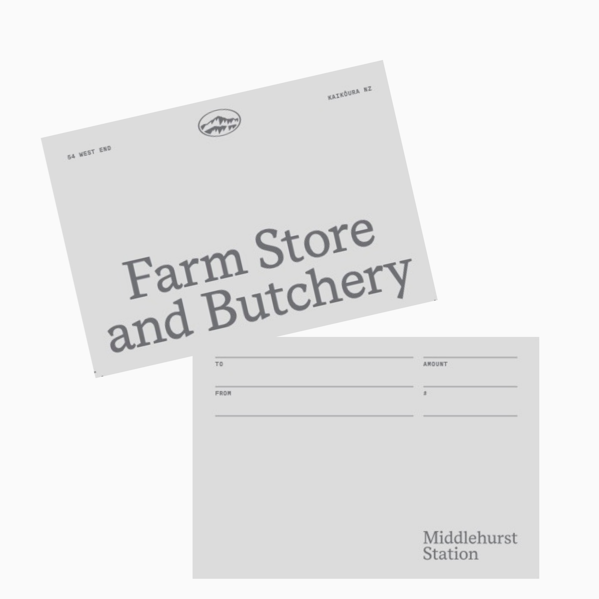 Middlehurst Farmstore Gift Voucher (can be used online)